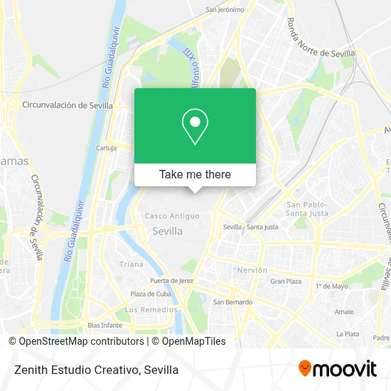Zenith Estudio Creativo map