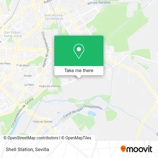 Station Shell map