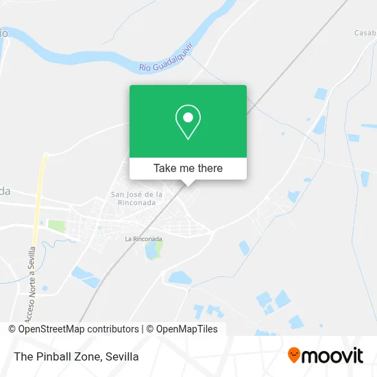 The Pinball Zone map