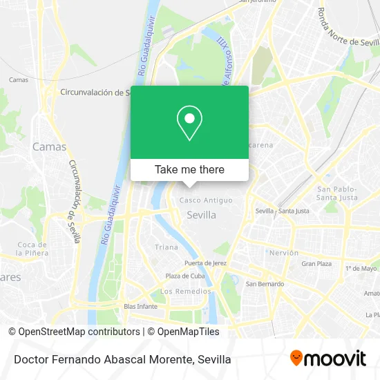 Doctor Fernando Abascal Morente map