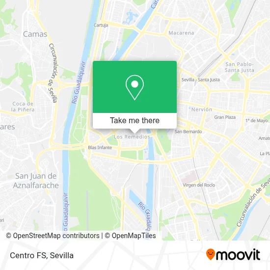 Centro FS map