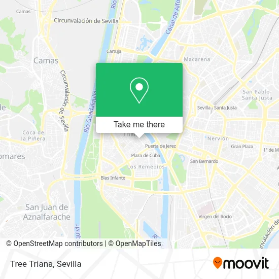Tree Triana map
