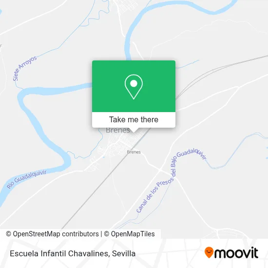 Escuela Infantil Chavalines map
