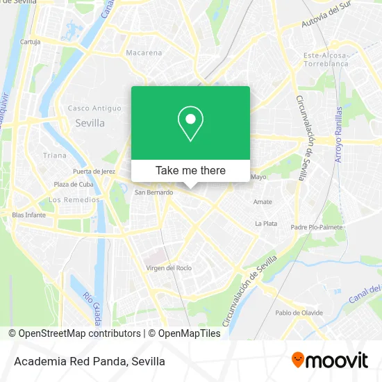 Academia Red Panda map