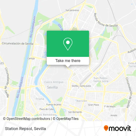 Station Repsol map