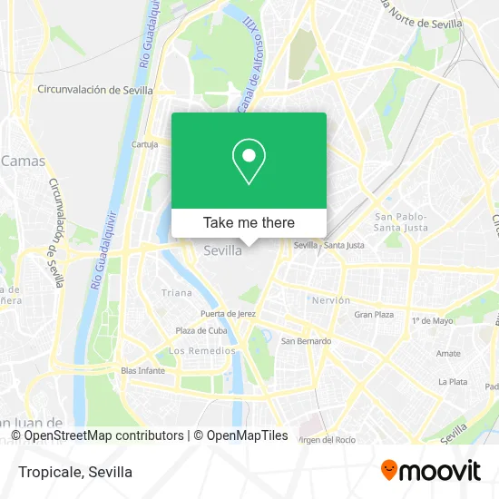 Tropicale map