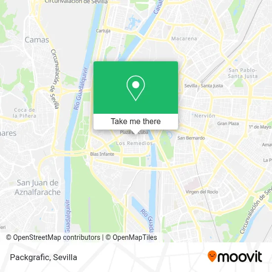Packgrafic map