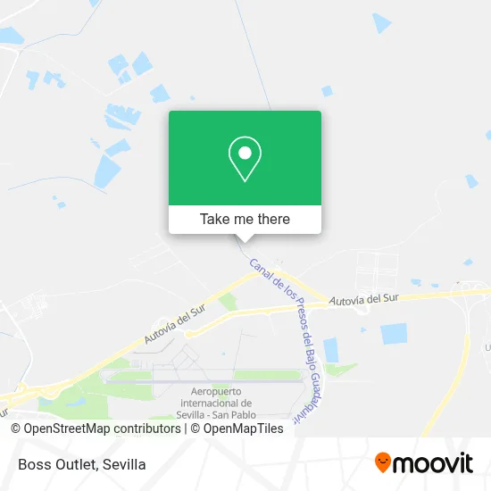 Boss Outlet map
