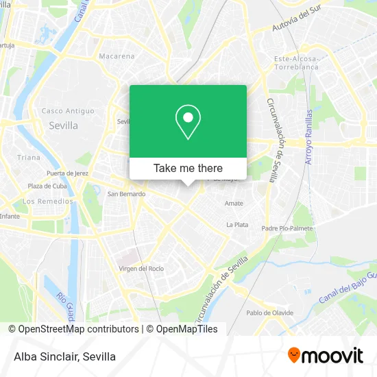 Alba Sinclair map