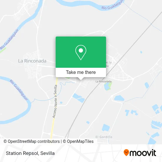 Station Repsol map