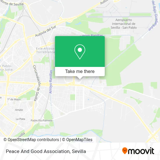 Peace And Good Association map