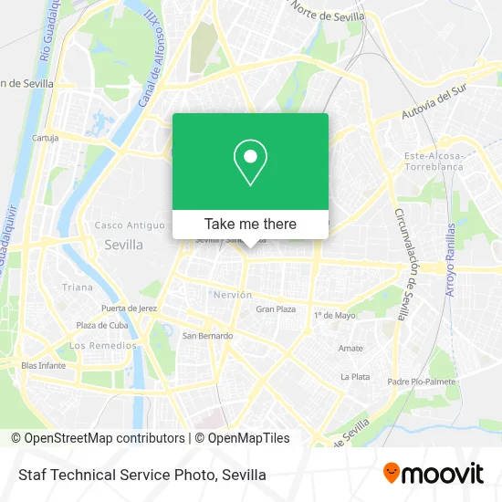 Staf Technical Service Photo map