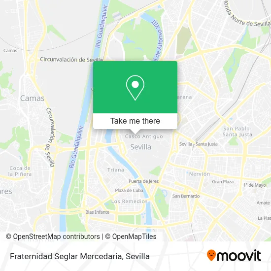 Fraternidad Seglar Mercedaria map