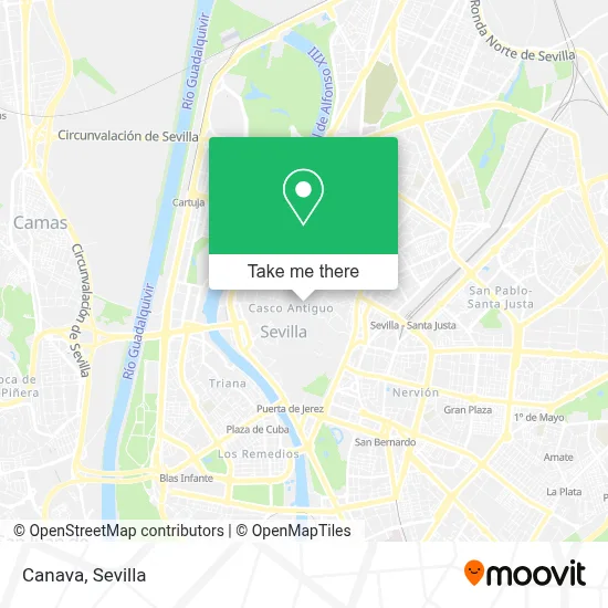 Canava map