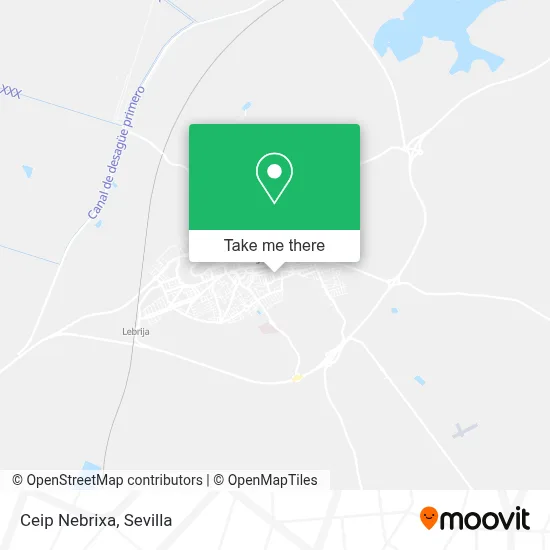 Ceip Nebrixa map
