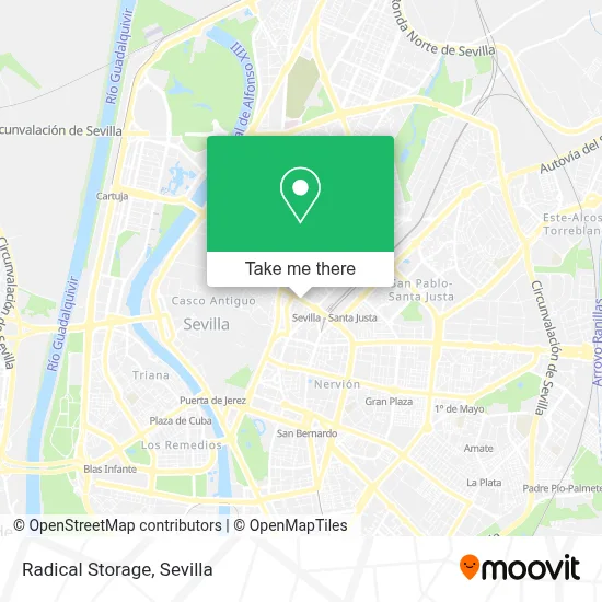 Radical Storage map