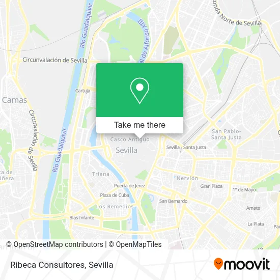 Ribeca Consultores map