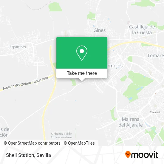 Station Shell map