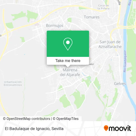 El Badulaque de Ignacio map