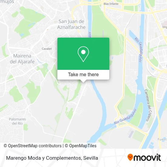 Marengo Moda y Complementos map