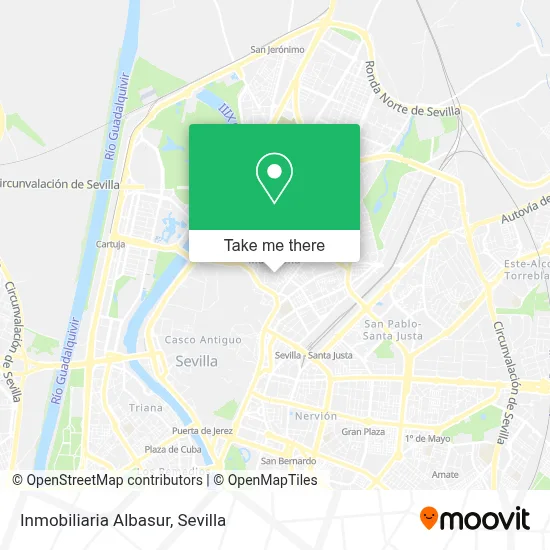 Inmobiliaria Albasur map