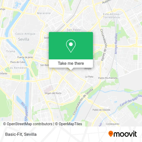 Basic-Fit map