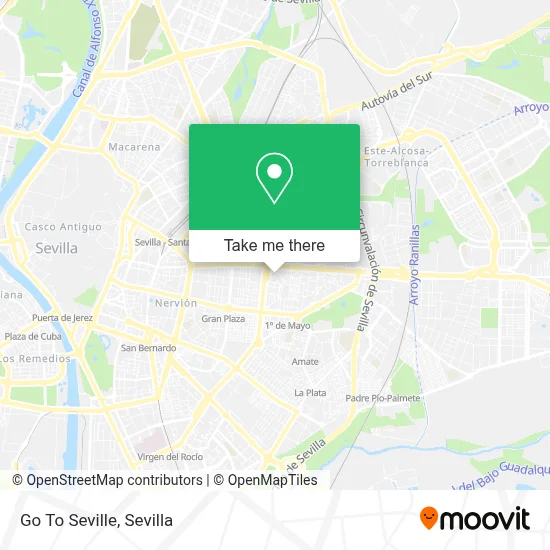 Go To Seville map