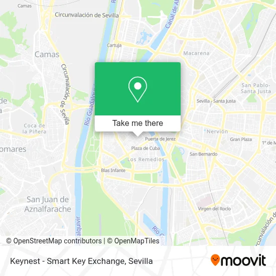 Keynest - Smart Key Exchange map