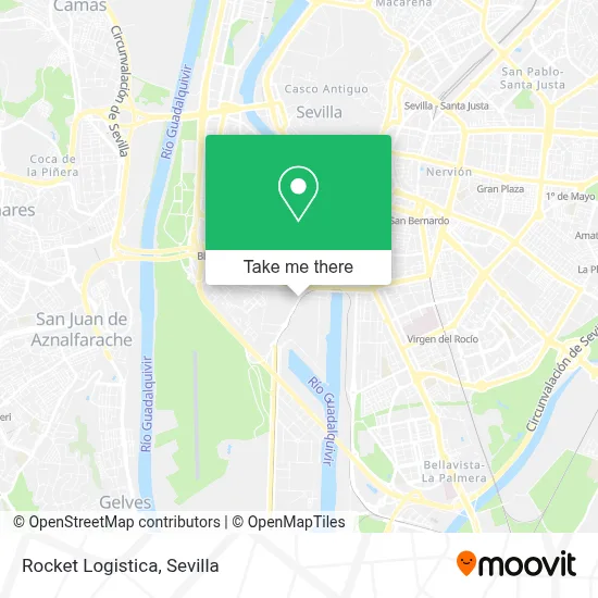 Rocket Logistica map