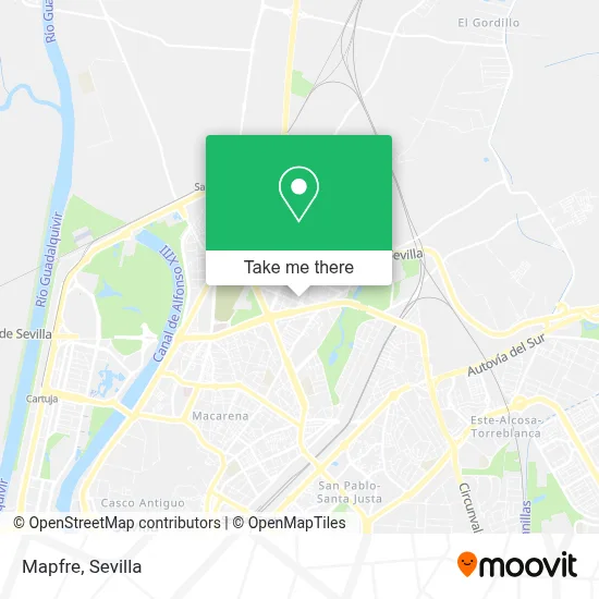 Mapfre map
