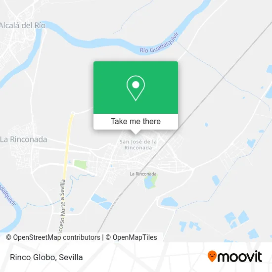 Rinco Globo map