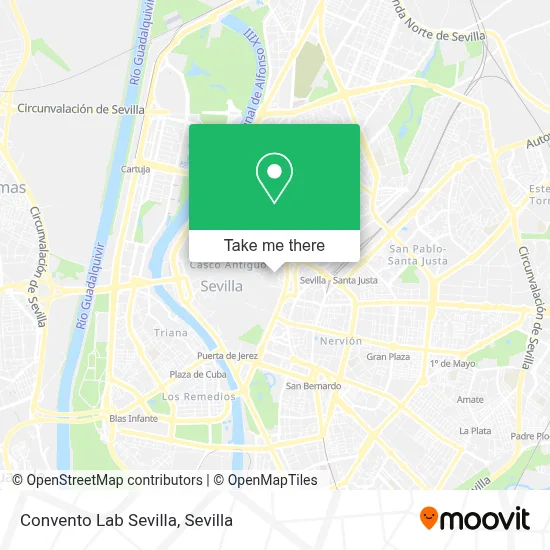 Convento Lab Sevilla map