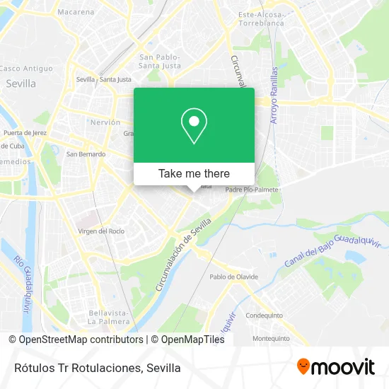 Rótulos Tr Rotulaciones map