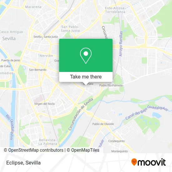 Eclipse map