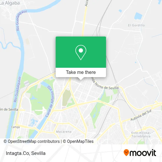 Intagta.Co map