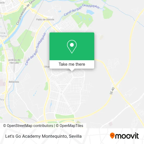 Let's Go Academy Montequinto map