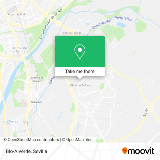 Bio-Alverde map