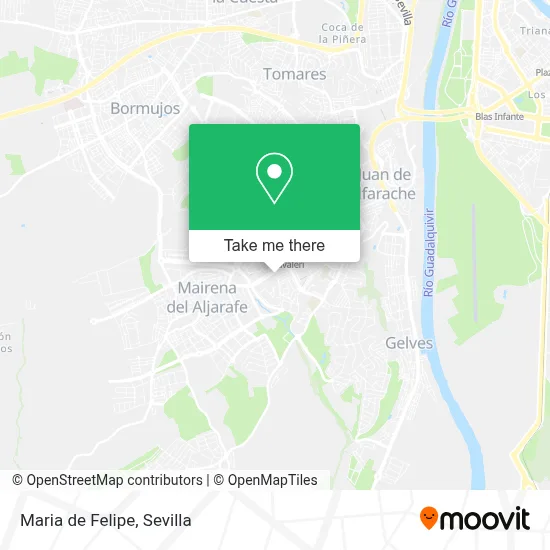 Maria de Felipe map