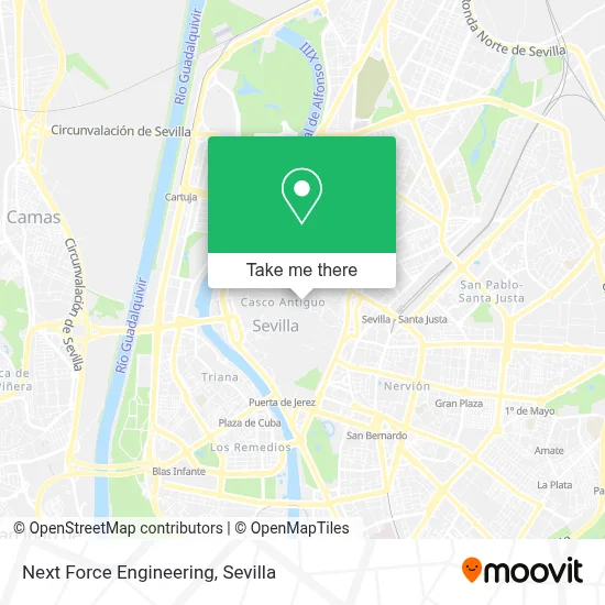 Next Force Engineering map