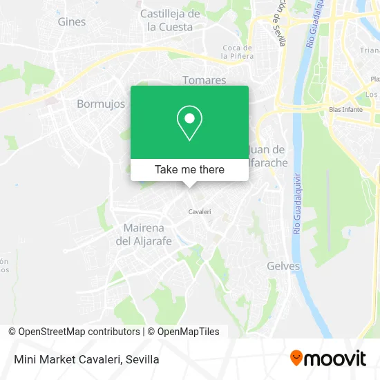 Mini Market Cavaleri map