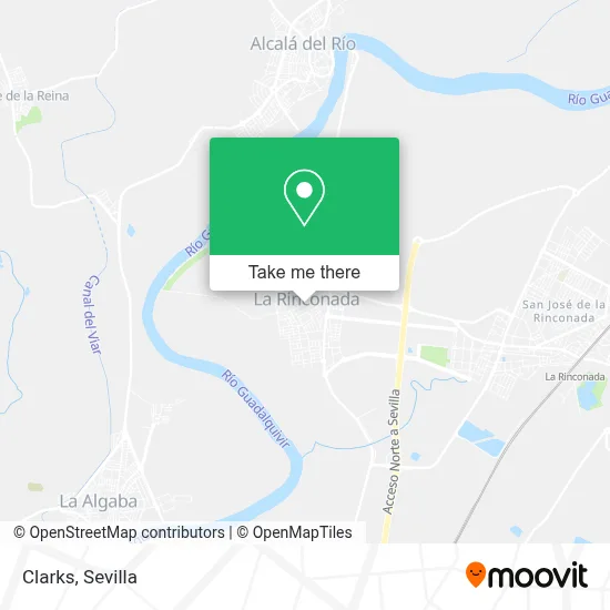 Clarks map
