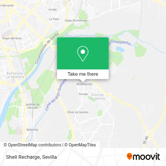 Shell Recharge map