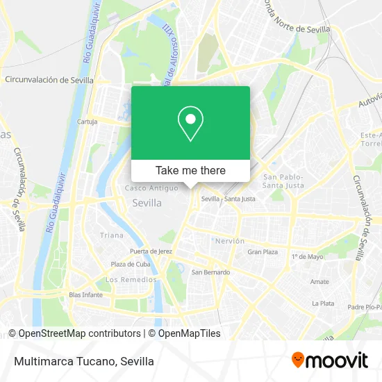 Multimarca Tucano map
