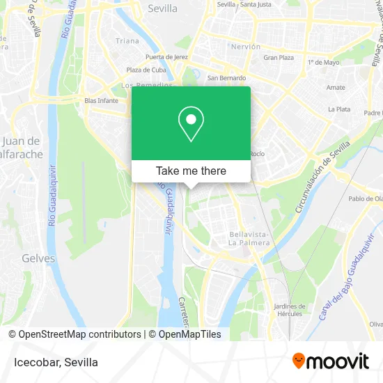 Icecobar map