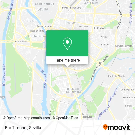 Bar Timonel map