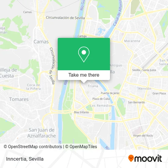 Inncertia map