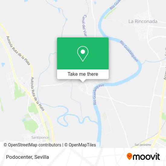 Podocenter map