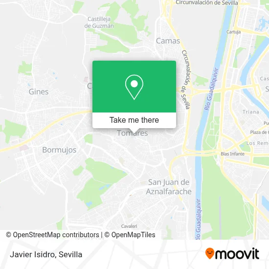 Javier Isidro map