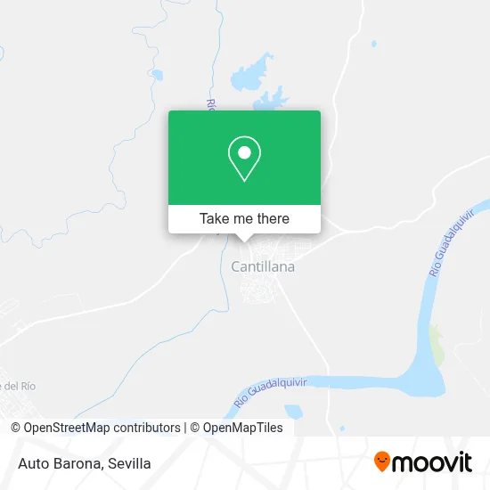 Auto Barona map