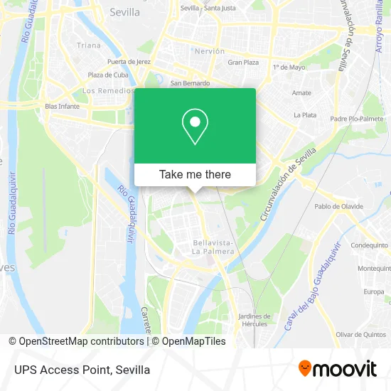 mapa Ups Access Point